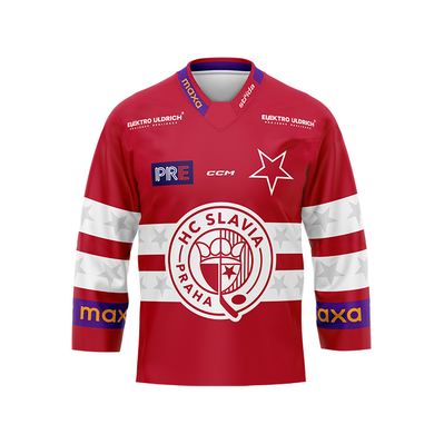 Originál dres HC Slavia 24/25 červený