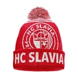 Kulich pletený dospělý s logem a nápisem HC Slavia