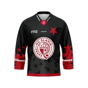 Originál dres HC Slavia - 23/24 černý (vánoční objednávky max. do 26. 11.)