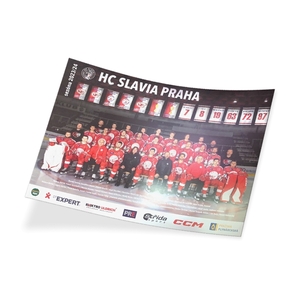 Plakát 23/24 HC Slavia Praha