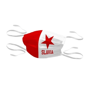 Rouška s logem Slavia Praha