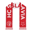 Šála pletená oboustranná logo a hvězda Slavia