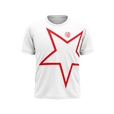 Tričko pánské sublimované bílé s hvězdou Slavia (BEZ ZÁRUKY DODÁNÍ DO VÁNOC)