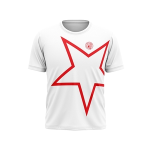 Tričko pánské sublimované bílé s hvězdou Slavia (BEZ ZÁRUKY DODÁNÍ DO VÁNOC)