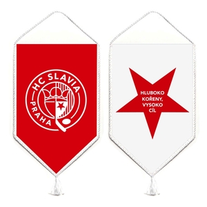 Vlaječka kruhové logo HC Slavia