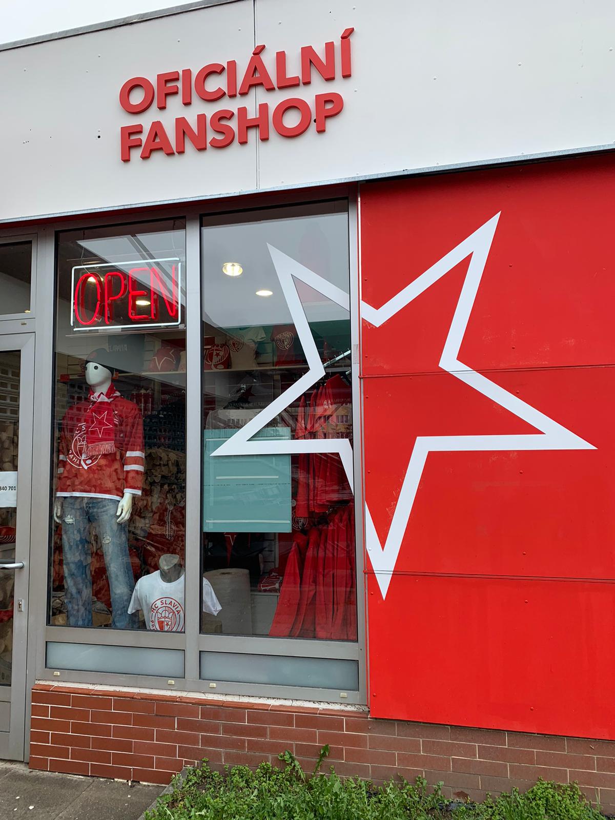 Fanshop SK Slavia Praha (Obchod sport) •